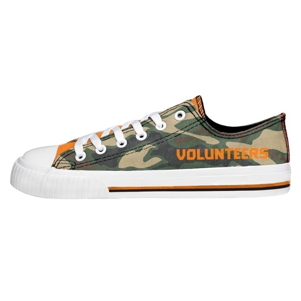 NWT FOCO Tennessee Womens Camo Low Top Canvas Shoe Size 10 - Picture 3 of 10